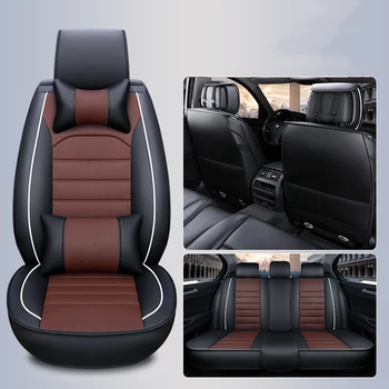 

WLMWL Universal Leather Car seat cover for Luxgen all models Luxgen 5 7SUV 6SUV U5 SUV car styling accessories All car model