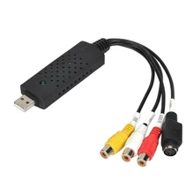USB2.0 конвертер VHS в DVD Аудио Видео Комплект Scart RCA кабель