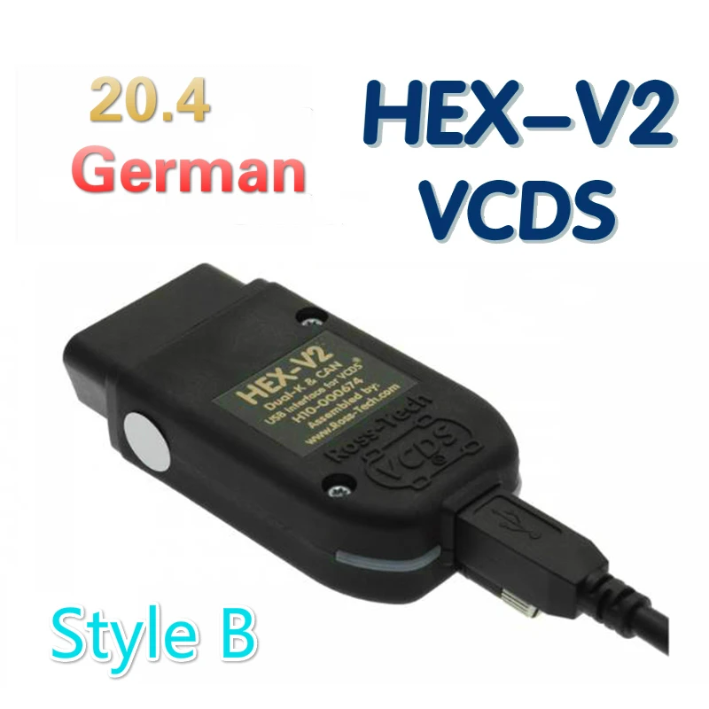 Новейшие VCDS HEX V2 USB Интерфейс Vag Com 20.4.2 тестеры для VW AUDI Skoda Seat VAG 20.4.1 английская немецкая полированная версия|Кабели и коннекторы для диагностики авто| | АлиЭкспресс