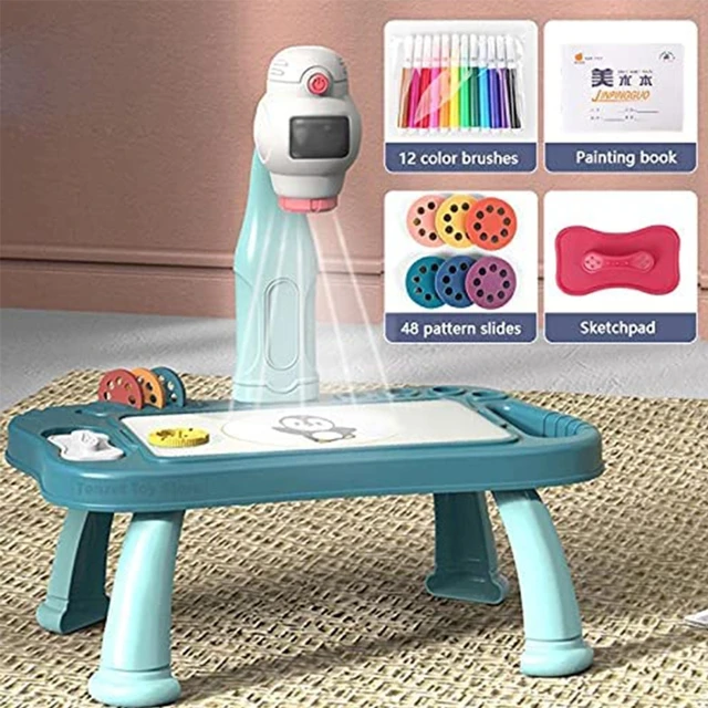  Owill-home Drawing Projector Table for Kids, Trace and Draw  Projector Toy, Child Learning Desk with Smart Projector, Learning  Projection Painting Machine Drawing Playset for Boys Girls (#001) : Toys &  Games