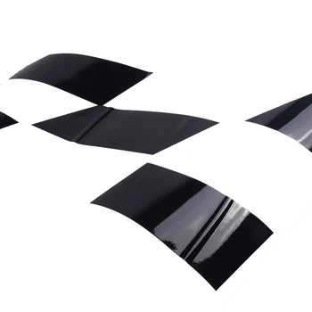 

PVC Car 200*25cm Stickers Decor DIY Graphic Vinyl Waterproof Auto Black