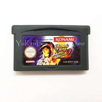

Shaman King Master of Spirits 2 Video Game Cartridge Console Card for Nintendo GBA Series Consoles EUR Sticker Version