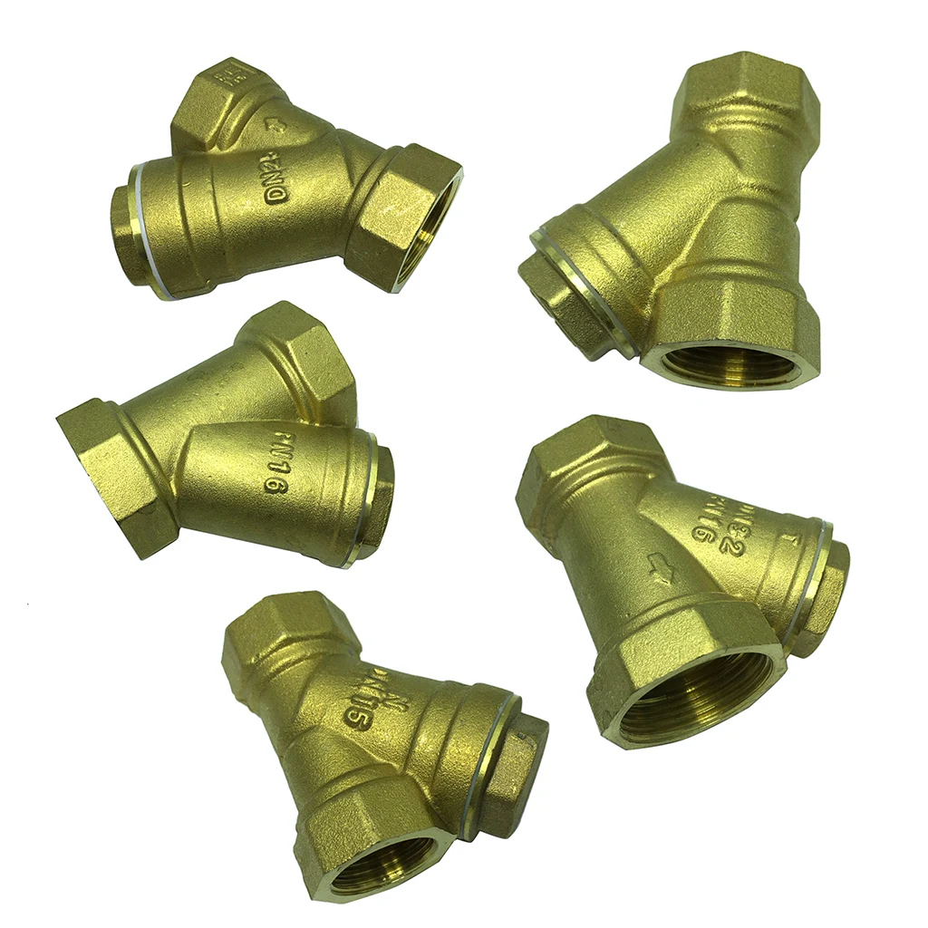 Y-type filter NPT Water Reducing Valve Brass Regulator Valves Water Regulator Valve