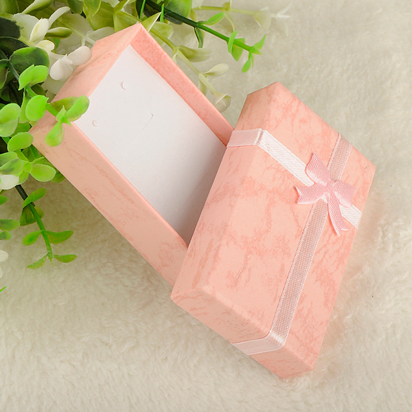 Colorful Jewery Organizer Rings 4x4x3/8.5x2.5cm Storage Cute Earrings Small Gift Wedding Birthday Party packaging Box