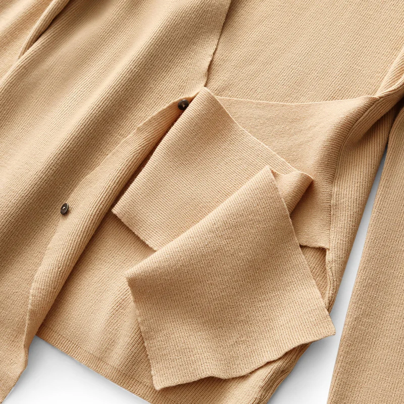 Amii Autumn Women Irregular Turtleneck Pullover