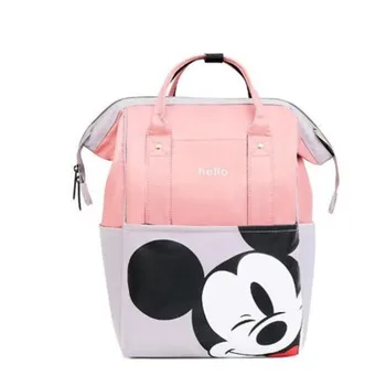 

Mickey Backpacks fashion Large space Mommy Diaper Shoulder Bag can Stroller for baby gift bag