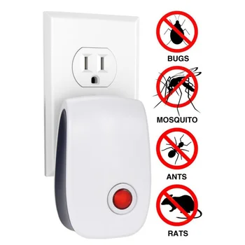 

Ultrasonic Pest Reject Repeller Pest Control Electronic Anti Rodent Insect Repellent Mole Mouse Cockroach Mice Mosquito Killer