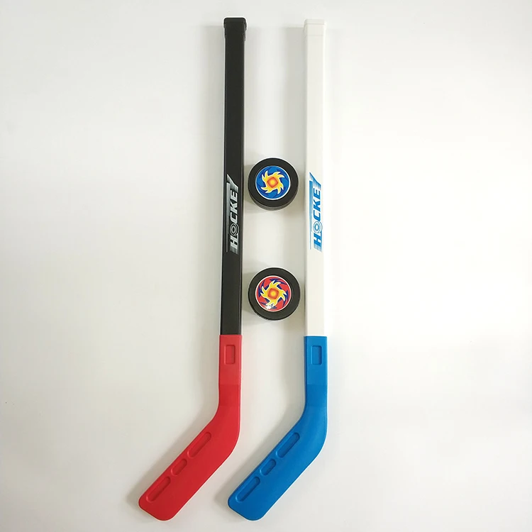 4pcs/set Winter Ice Skate Hockey Stick Training Tools Plastic Winter Sports Toy 72cm Fits For 3-6 years Kids Children