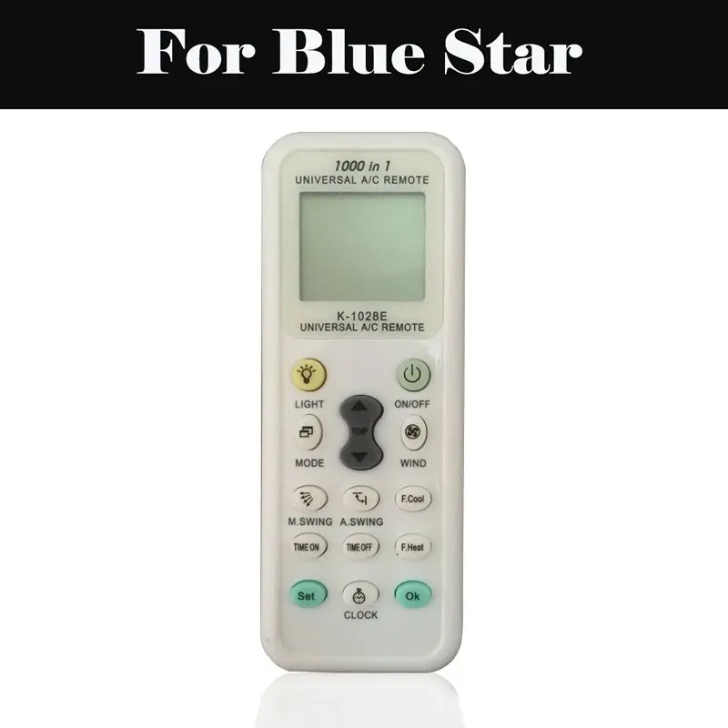 

Universal Air Condition LCD A/C Muli 1028E Remote Control Low Power For Blue Star CNHW24CAF 3HW18EKAX 5HW18ZAWTX2 5HW18SATX2