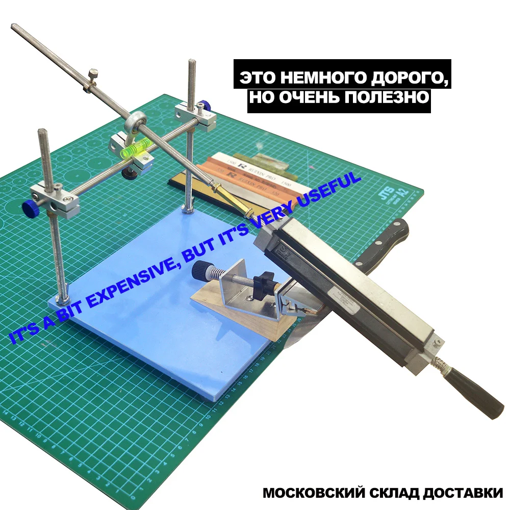 Новейшая профессиональная точилка для ножей KME с портативной Вращающейся на 360