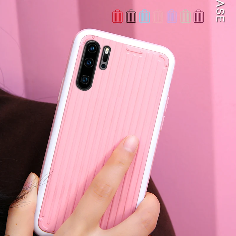 Изогнутый чехол для костюма, чехол, чехол, для HuaWei P30 Lite P30pro Pro Nova 4E, жесткий силиконовый 3D роскошный чехол для задней панели телефона s