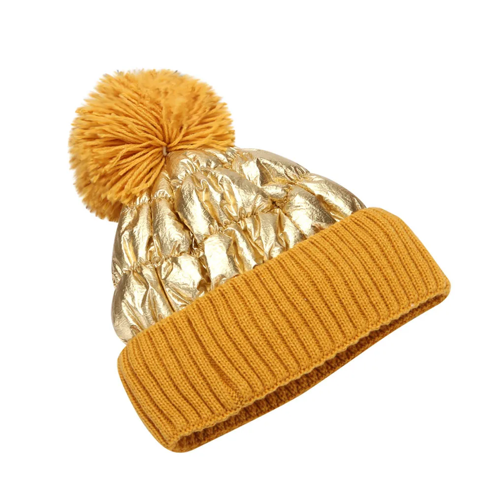 Мода czapka zimowa женская шапка chapeu зимняя шапка invierno воротник плюс дикая Толстая вязаная теплая шапка бини капот femme hiver# C10 - Цвет: Yellow