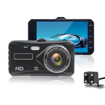 

4 Inch Driving Recorder HD 1080P Super Wide Angle Night Vision Dashboard Camera Recorder Car Accessories