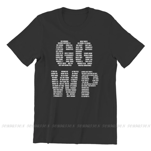 GG WP Unspoken Words Black T Shirt Crewneck League of Legends