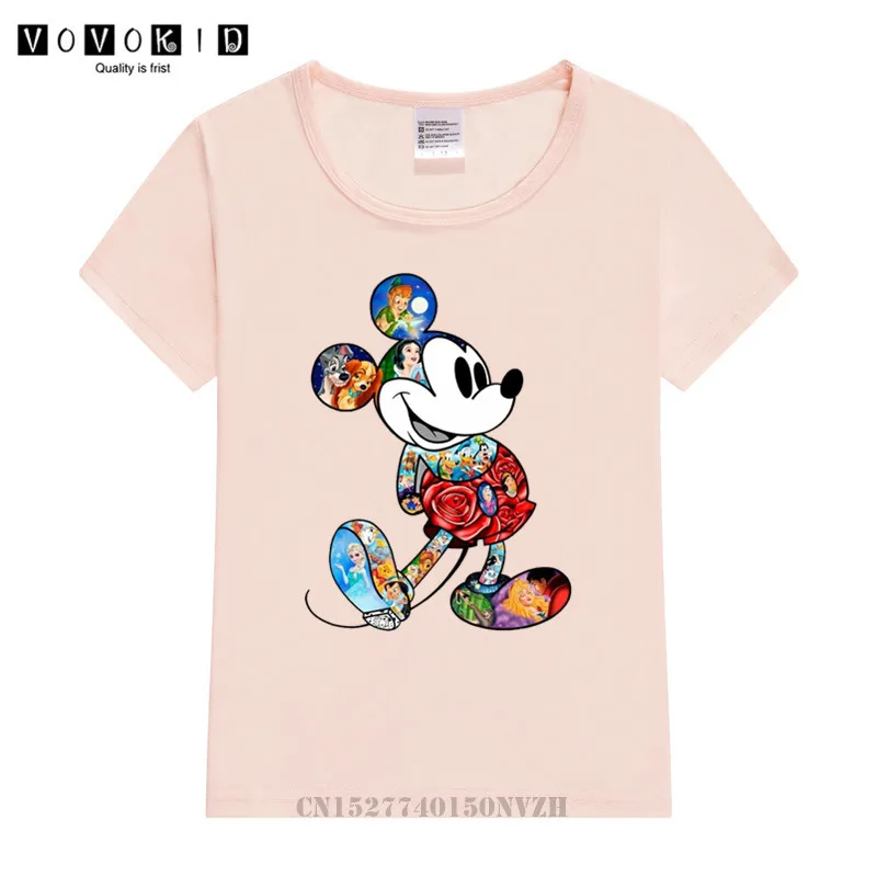 Boy Girl 2020 Funny mickeyller Harajuku T Shirt Kid Summer Animal Graphic Tee Shirt Children Funny Tops Kawaii Streetwear