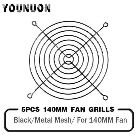 140MM 140MMX140MM Fan Grills PC Computer Case Laptop Cooling Fan Mesh Protector Guard for 140mm Fans