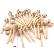 

Mini Wooden Honey Spoon Mixing Stick Honey Stir Bar Coffee Milk Spoons With Long Handle Jar Stick Stirring Tools Kitchen Tool