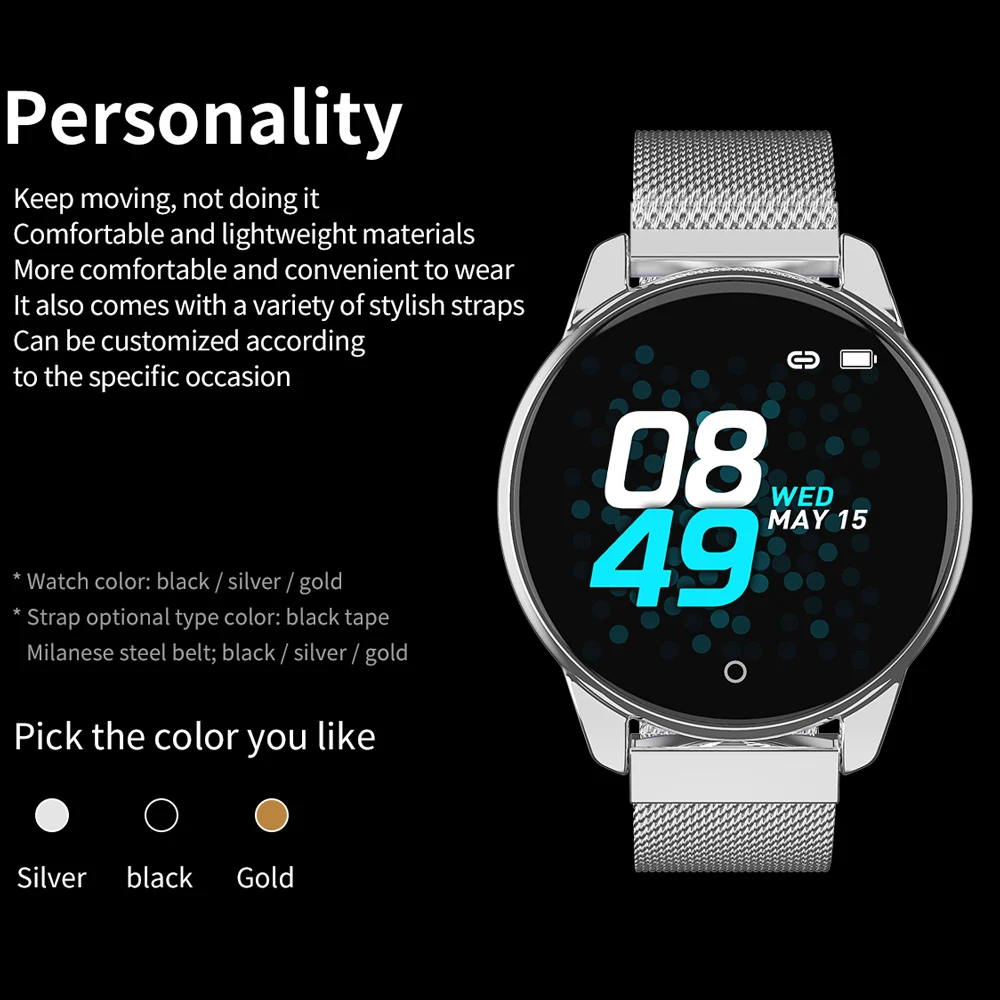 Watch4 Bluetooth умные часы мужские ЭКГ кровяное давление пульсометр смарт-браслет спортивные водонепроницаемые Смарт-часы фитнес-трекер Facebook