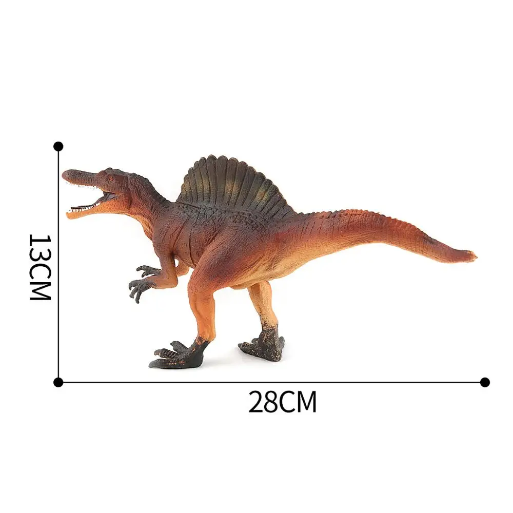 Jurassic моделирование игрушечные модели динозавров для детей дракон игрушка для мальчиков спинозавр фигурки животных
