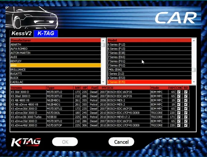 car list 1