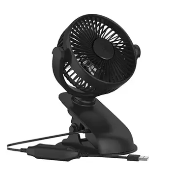 

Rechargeable Fast Air Circulating USB Clip Fan with Sturdy Clamp Portable Tool E7CA