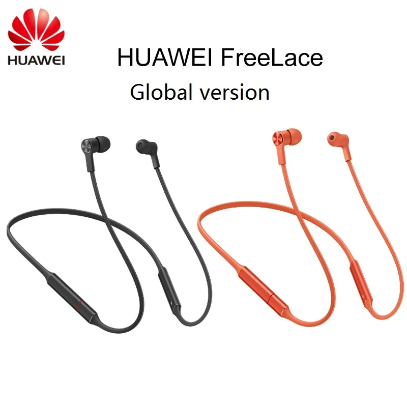 Bluetooth наушники Huawei FreeLace для спорта оригинальные беспроводные с металлическими