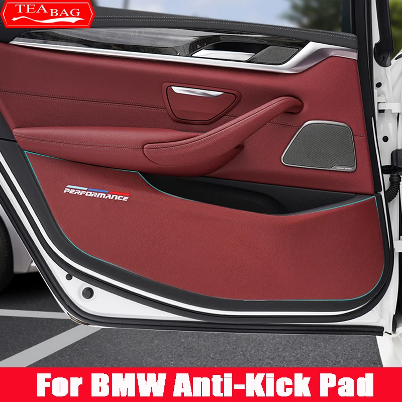 Car Door Anti-Kick Pad Leather Protection Film Cover Stickers For