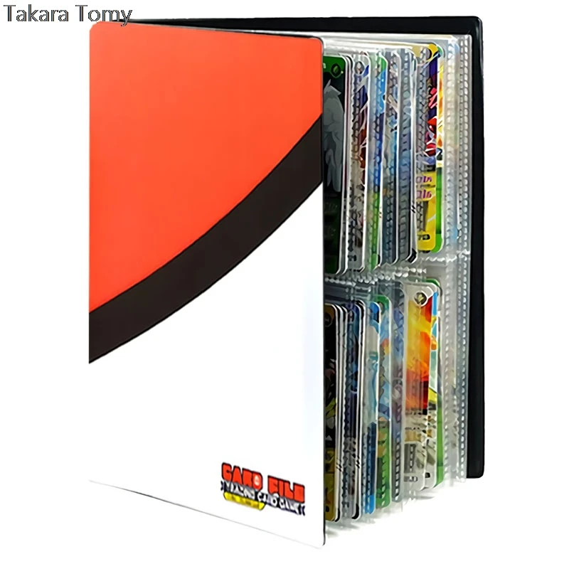 240pcs Cartoon Anime Pokemon Cards Album Book Game Card EX GX Collectors Binder Folder Children Loaded List Holder Capacity Toys | Игрушки и