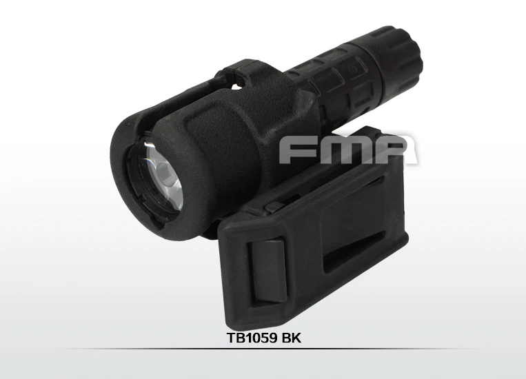 Tactical Airsoft Polymer Speed 1.25" Flashlight Holster For 2.25" Belt  FMA V85 