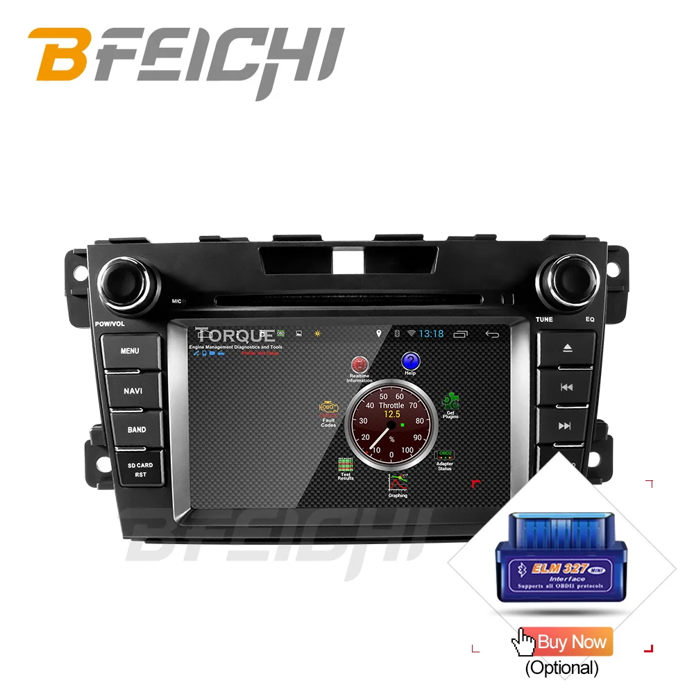 Bfeichi android 9,0 автомобильный dvd для Mazda CX-7 2008 2009 2010 2011 2013 2013 gps навигации радио видео плеер