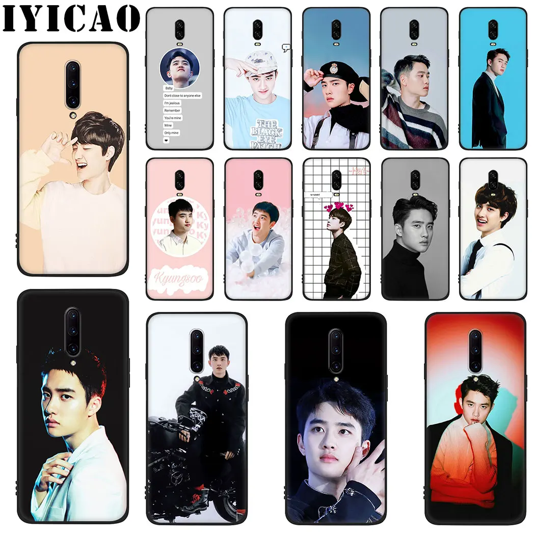 EXO D.O. Мягкий силиконовый чехол Doh Kyungsoo для oneplus 5 5t 6 6t 7 Pro |