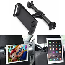 Автомобильный держатель для планшета на заднем сиденье, регулируемый 4-11 дюймов, автомобильный подголовник, подставка для телефона, универсальный кронштейн для iPad pro air 9,7 ''10,5''
