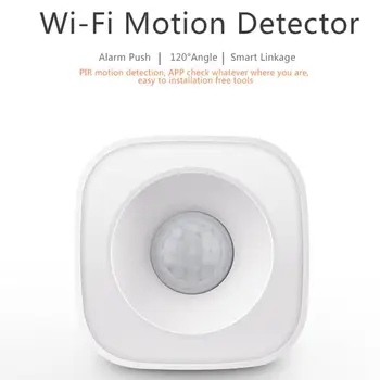

360° WIFI PIR Motion Sensor Wireless Passive Infrared Detector Security Burglar Alarm Sensor Tuya APP Control Smart Home Safety