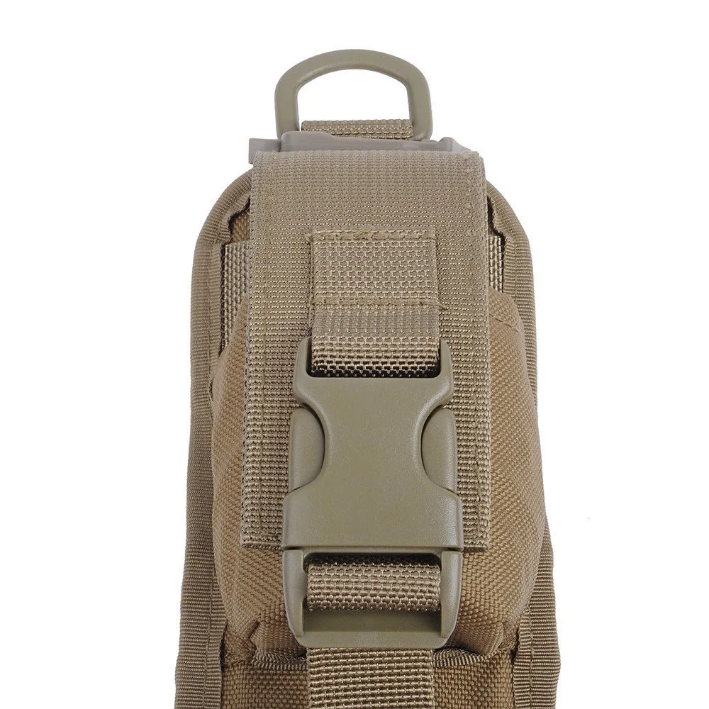 Тактический плечевой ремень мешочки рюкзак Молл подсумок Тактический Открытый Отдых EDC инструмент компактный чехол пакет