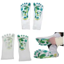 Новые рефлексотерапевтические носки с одним носком дизайн Дальний Восток Исцеление принцип носки MS88