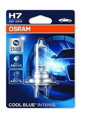Лампа H7 12v 55w Px26d Cool Blue Intense Цветовая Температура 4200к 1 Шт. H7 12v 55w Px26d Cool Blue 20% Osram арт. 64210CBI01B