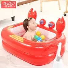 Детский бассейн для сохранения тепла для маленьких детей, надувной бассейн для ванны с пузырьками
