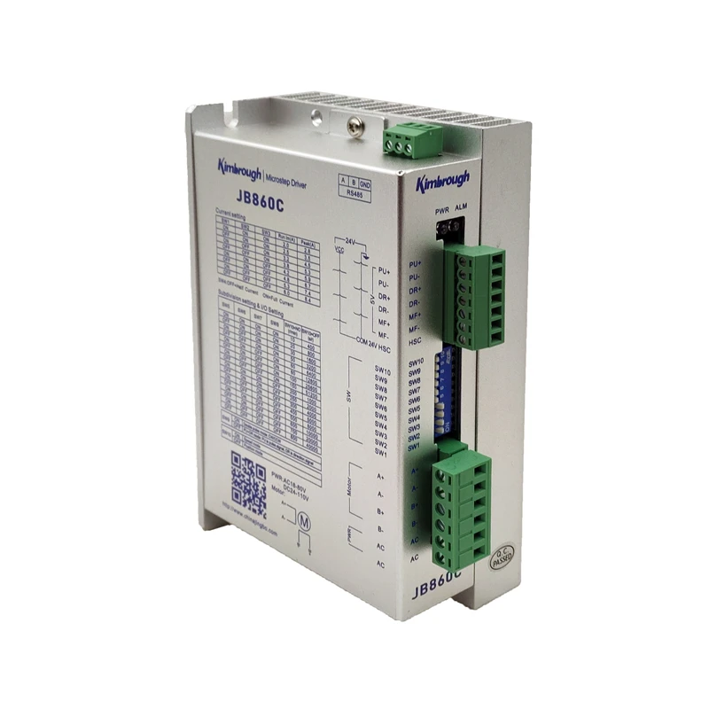 2 фазный шаговый мотор драйвер JB860C AC18 80V/DC24 110V 0 6.0A 256Microstep для фрезерный станок с