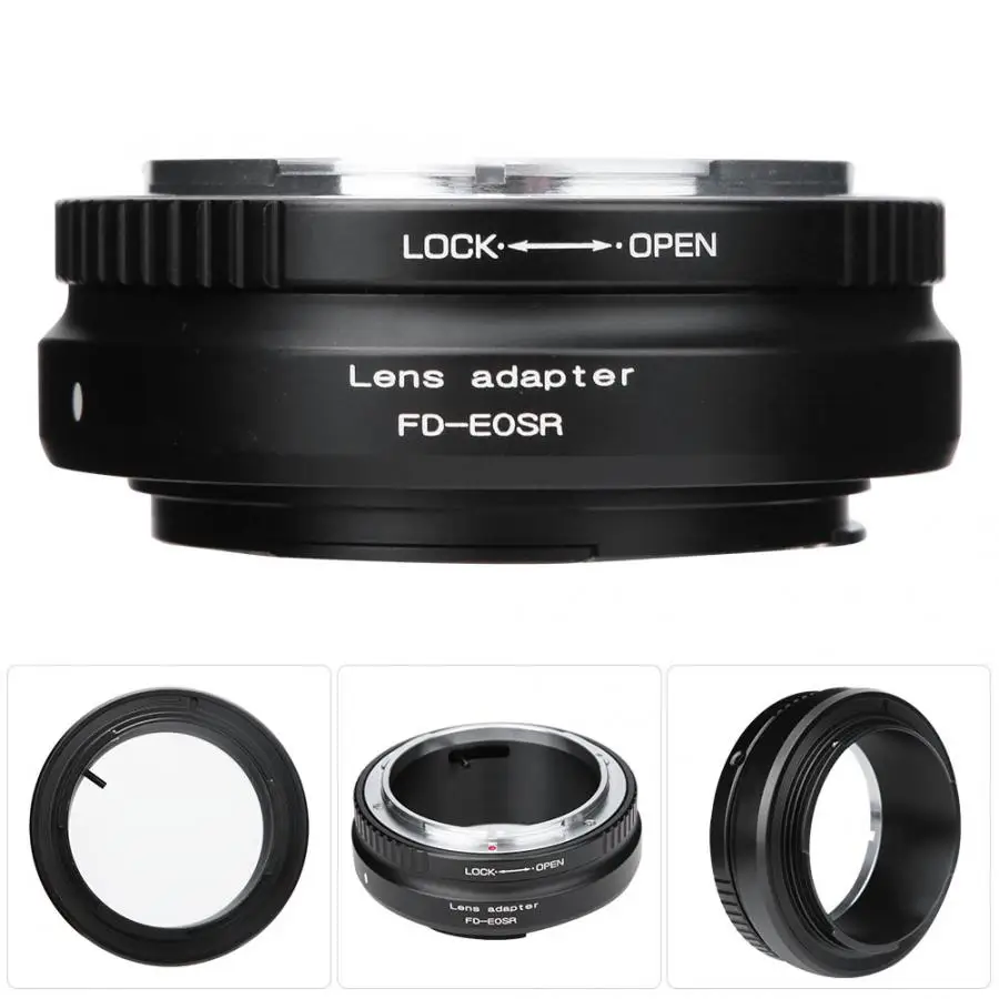 Металлическое переходное кольцо для объектива Canon FD подходит для камеры Canon EOS R с беззеркальной рамкой