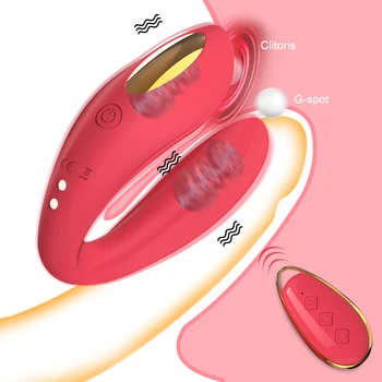 2 Motors Wireless G-Spot Vibrator For Women Clitoris Stimulator Soft Silicone Female Masturbator Sex Toys For Couples Adults 1