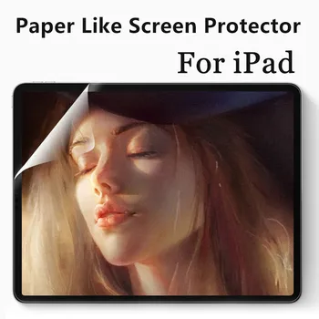 

Paper Like Screen Protector Film Matte PET Anti Glare Painting For New iPad 10.2 inch iPad 7th gen. iPad 9.7 Pro 10.5 mini 5