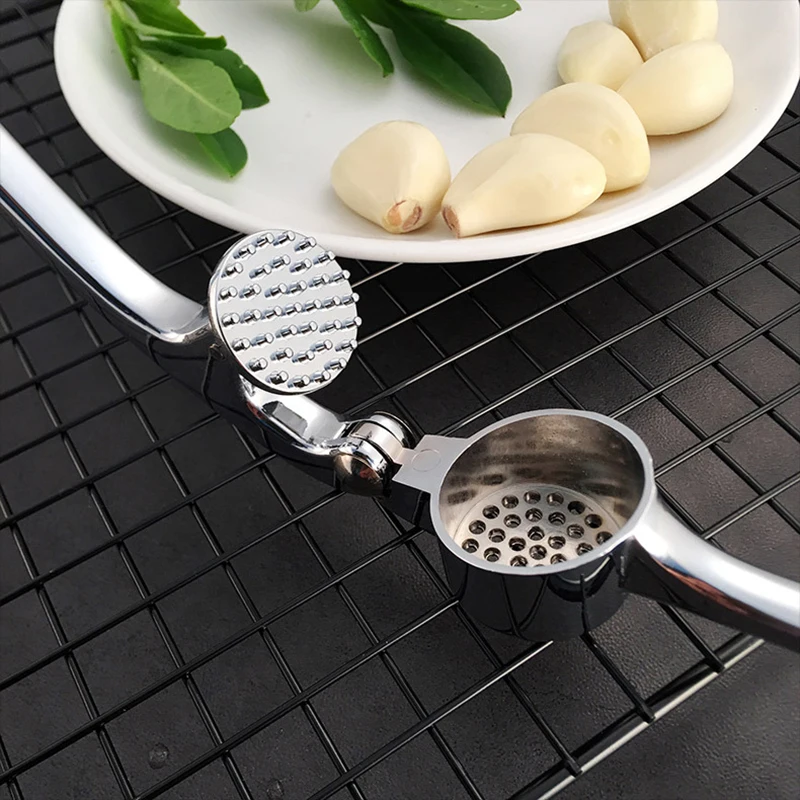 Premium Garlic Press, Heavy Soft-Handled & Sturdy Design Extracts More Garlic Paste, Professional Ginger Mincer, Kitchen Tools Premium Garlic Press, Heavy Soft-Handled & Sturdy Design Extracts More Garlic Paste, Professional Ginger Mincer, Kitchen Tools