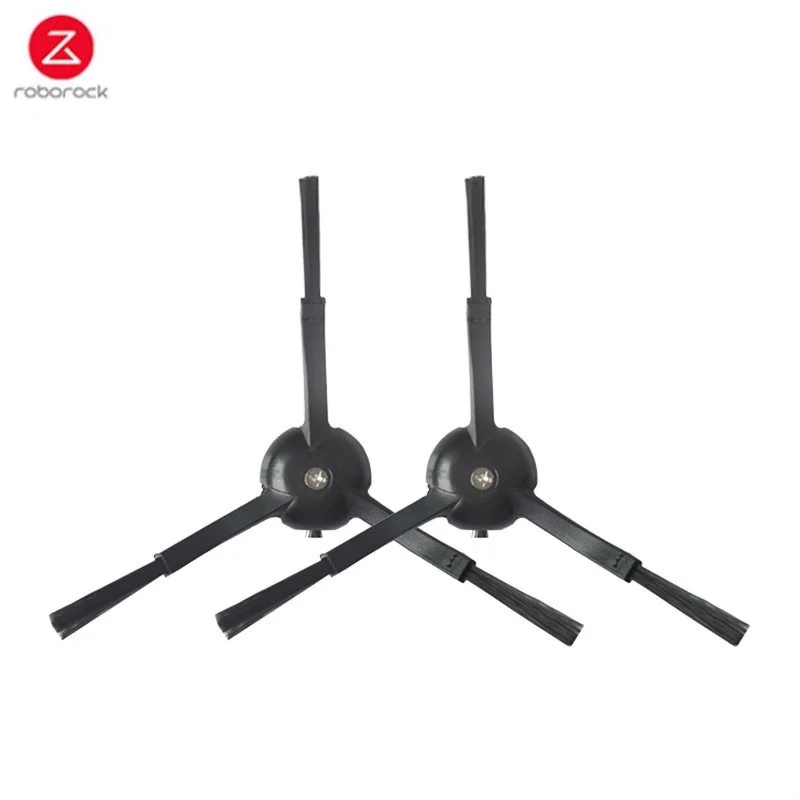 

Roborock Black 4Pcs/2Pcs Roborock Vacuum Cleaner Side Brushes Mi Robot Vacuum Cleaner Parts Accessories ABS Material