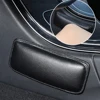 1pcs 18x8cm Leather Knee Pad Car Interior Pillow Comfortable Elastic Cushion Memory Foam Universal Thigh Support Car Accessories ► Photo 3/6