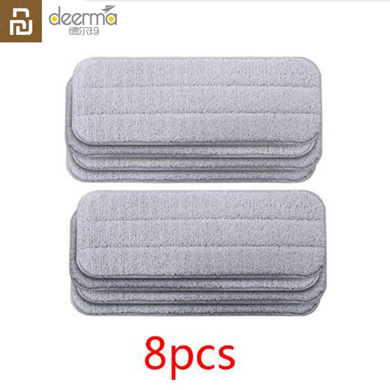 Youpin Deerma reemplazar RP trapos para agua de Spray TB500 TB800 swabber giratorio 360 de cabeza de limpieza madera, fibra de carbono de tela