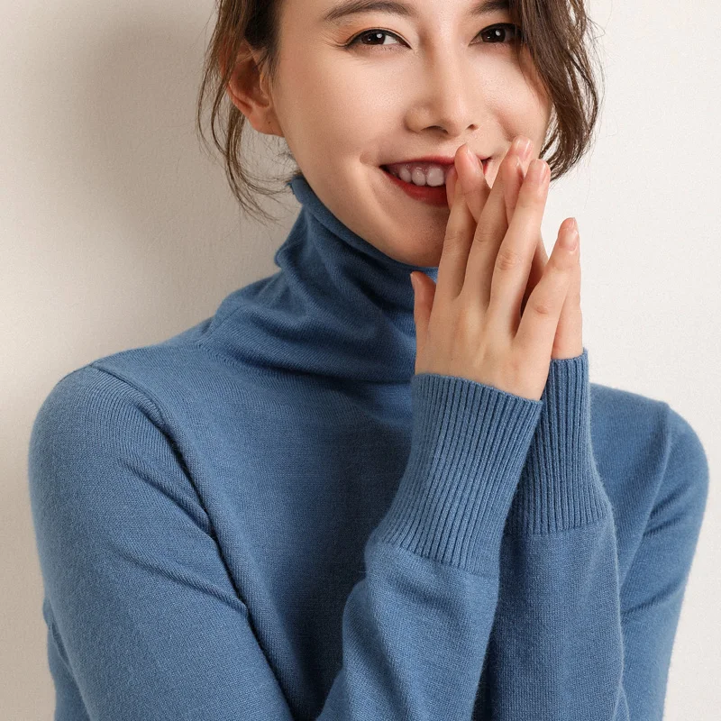 Новинка осень зима Zachte kajmier coltrui Truien vrouwelijke 2019 Koreaanse Slim-fit pull trui vrouwen kleding | Женская