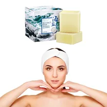 Уход за ванной морская соль для рук очищающее мыло от акне Рассеивающее мыло от акне предотвращающее мыло Отбеливающее и увлажняющее мыло из овечьего молока
