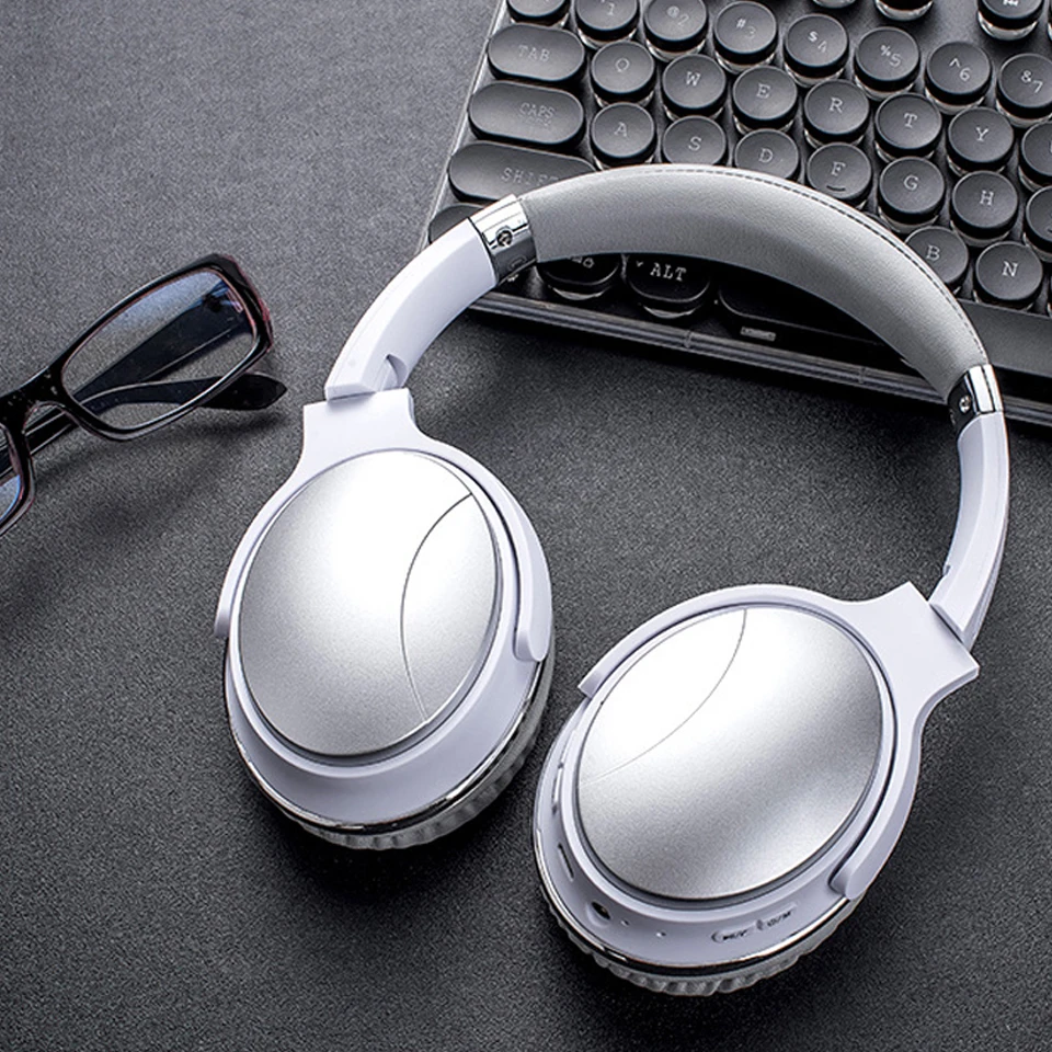 Беспроводные наушники Bluetooth большие накладные гарнитура с шумоподавлением