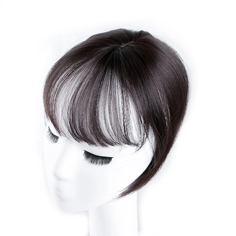 Черный/светильник, коричневые накладные волосы на заколках для женщин, синтетические высокотемпературные волокна для наращивания волос