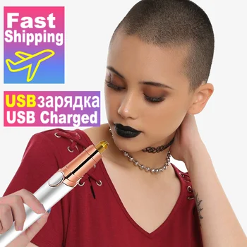 

New Design Electric Eyebrow Trimmer Makeup Painless Eye Brow Epilator Mini Shaver Razors Portable Facial Hair Remover for Women
